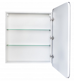 Зеркало-шкаф "Каре 70*80" с подсветкой, сенсор на зеркале от магазина Водолей в г. Сергиев Посад